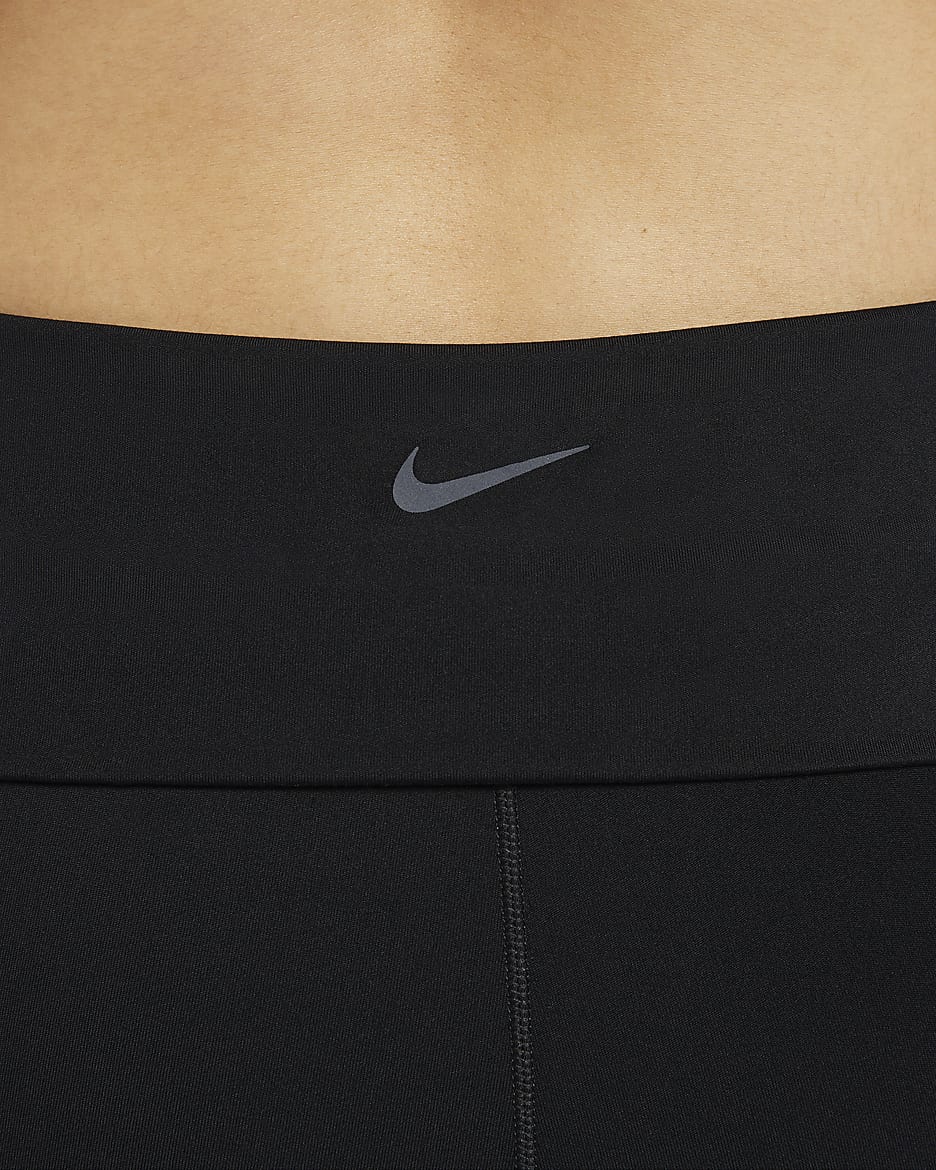 Nike One Women s Dri FIT High Waisted Fold Over Trousers